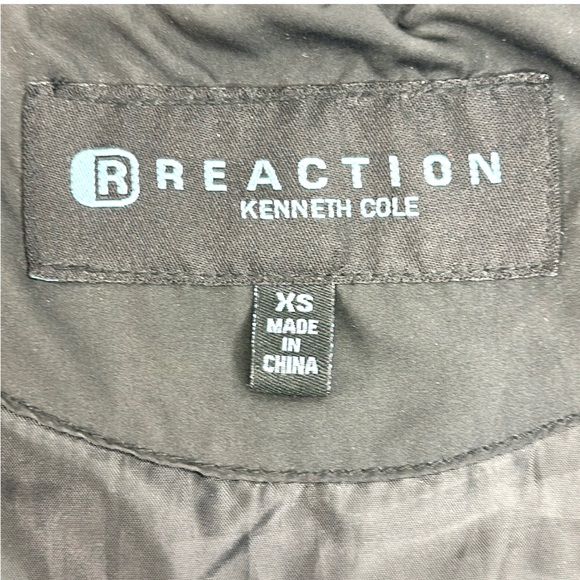 Reaction Kenneth Cole Moto Quilted Mock Neck Jacket - Picture 7 of 8